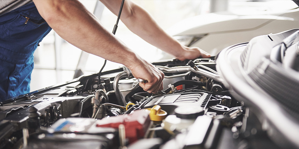Servicing Vehicle